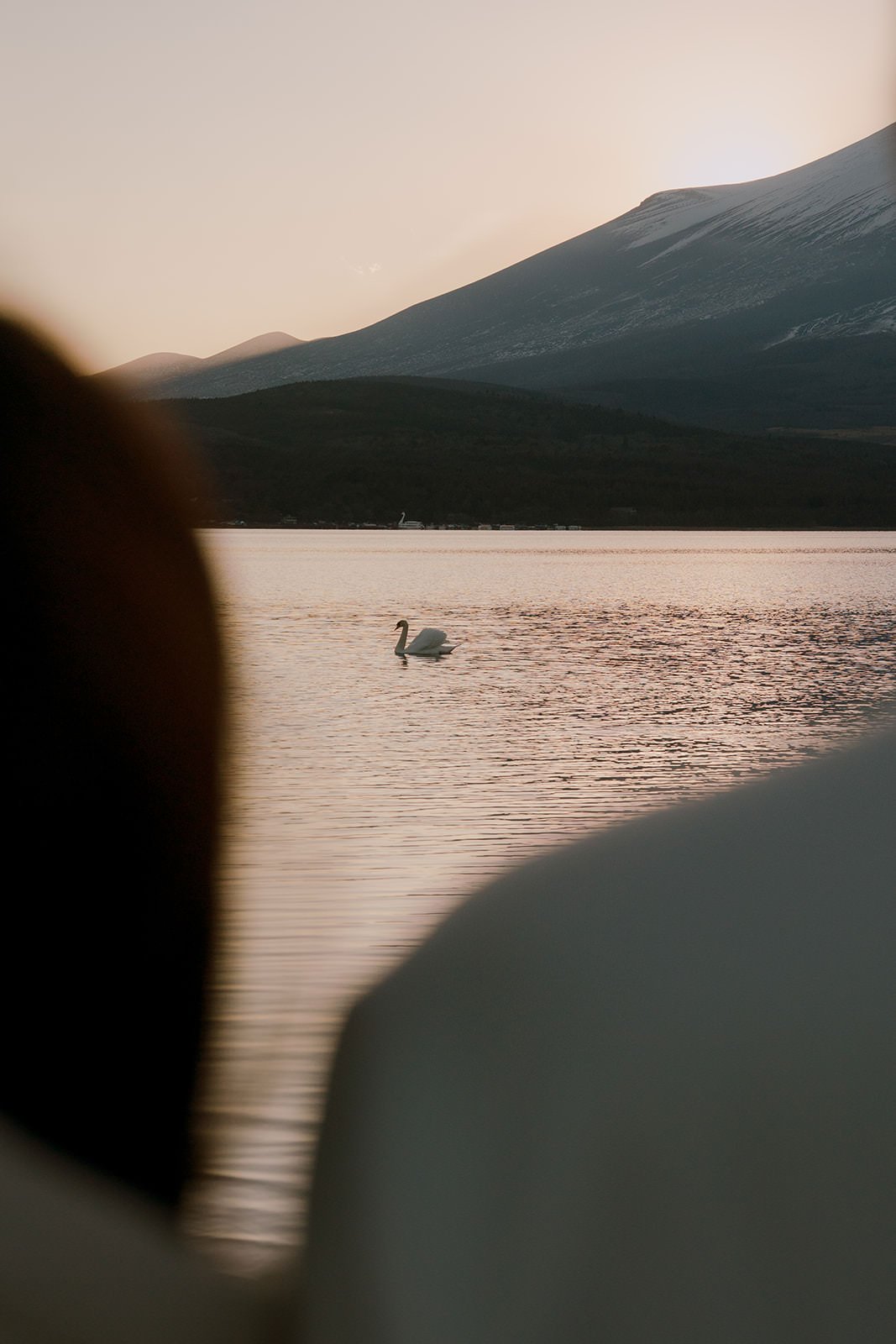 Proposal Yamanakako Lake Fuji 10 — Lake Kawaguchiko / Lake Yamanaka, winter afternoon