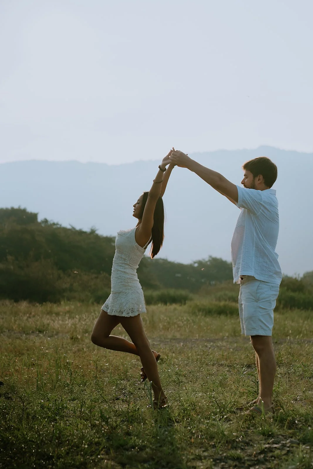 Summer Proposal Kawaguchiko Fuji 20 — Lake Kawaguchiko / Lake Yamanaka, summer morning