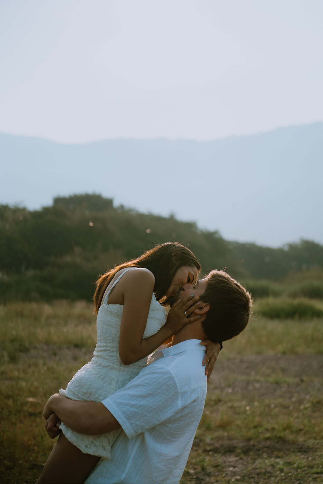 Summer Proposal Kawaguchiko Fuji 21 — Lake Kawaguchiko / Lake Yamanaka, summer morning