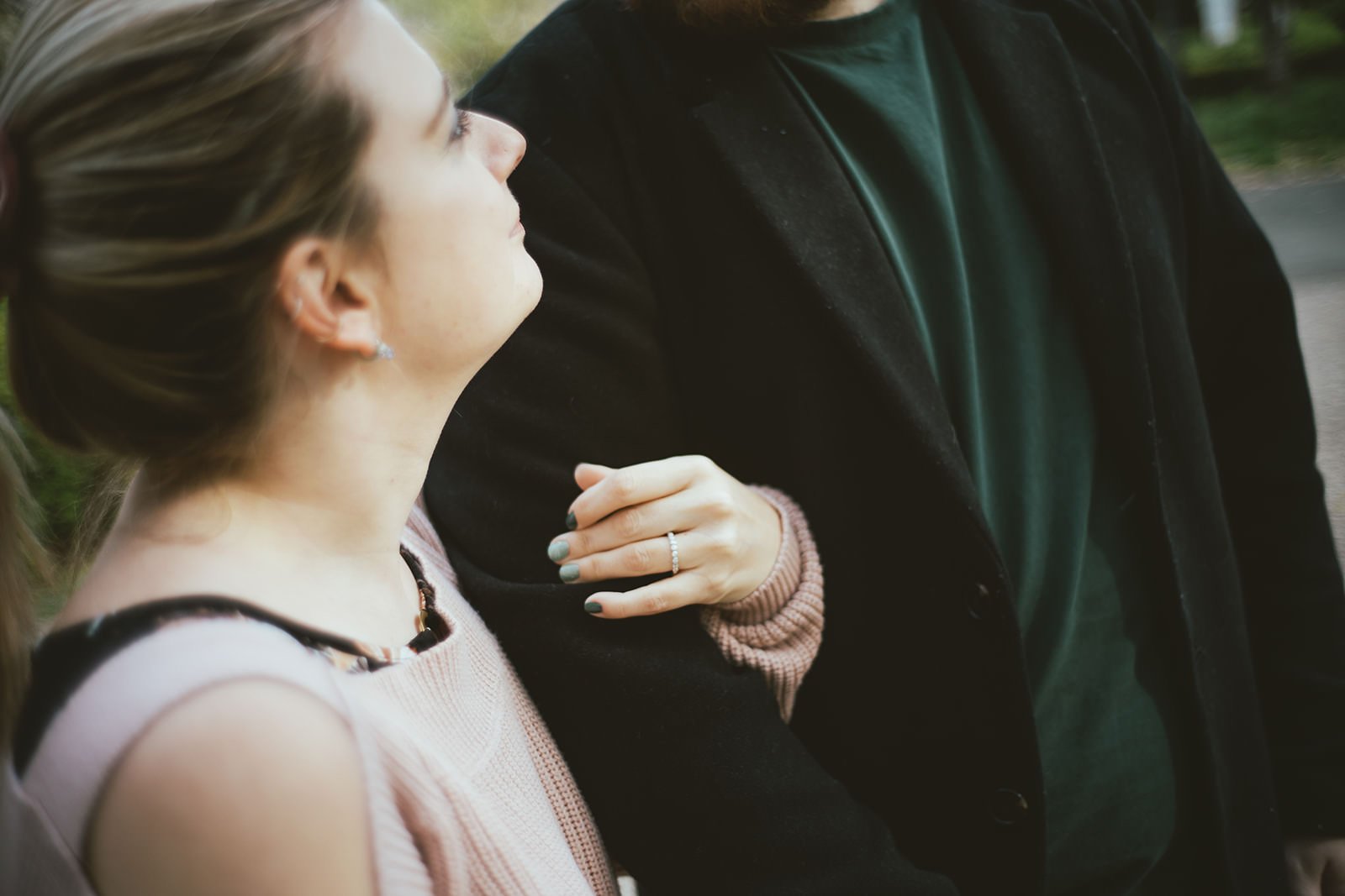 Cherry blossom proposal photoshoot at Osaka Castle 9 of 29