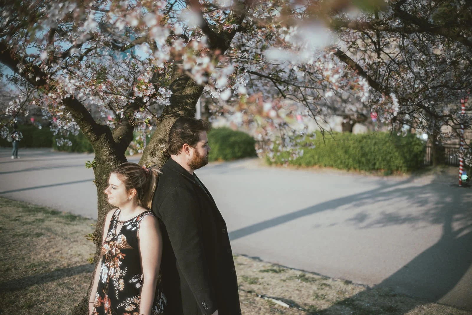 Cherry blossom proposal photoshoot at Osaka Castle 24 of 29