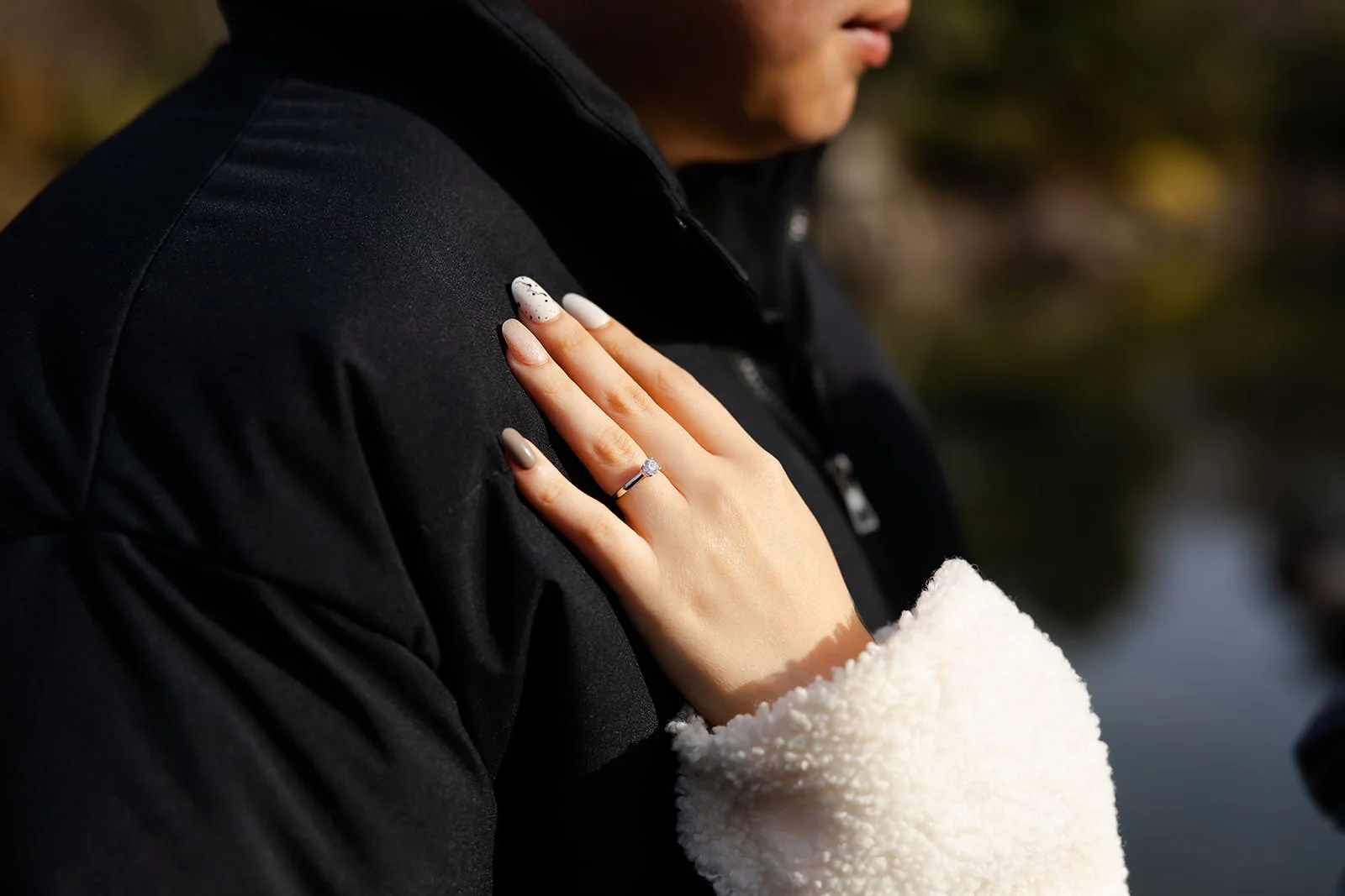 Plum blossom proposal photoshoot at Osaka Castle 10 of 29