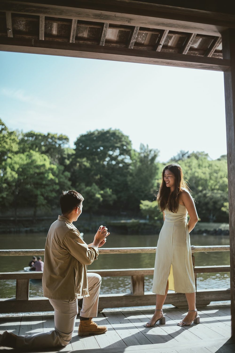 Spring proposal photoshoot at Nara Park — photo 2
