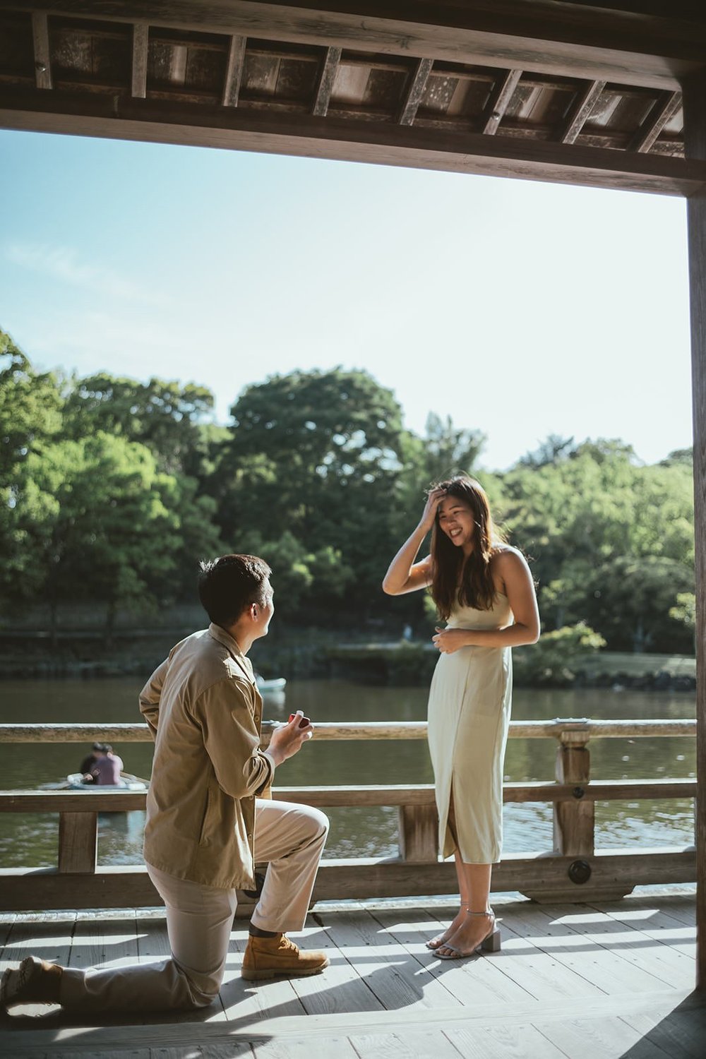 Spring proposal photoshoot at Nara Park — photo 3