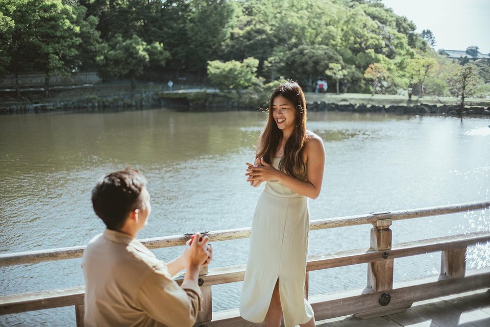 Spring proposal photoshoot at Nara Park — photo 5