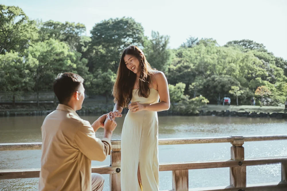 Spring proposal photoshoot at Nara Park — photo 7