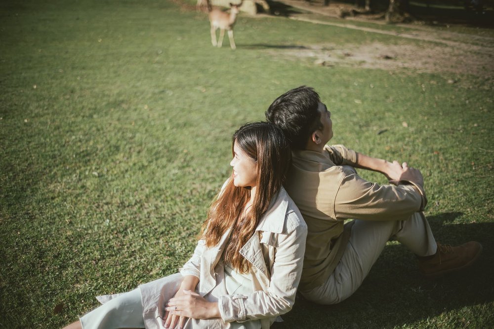 Spring proposal photoshoot at Nara Park — photo 28