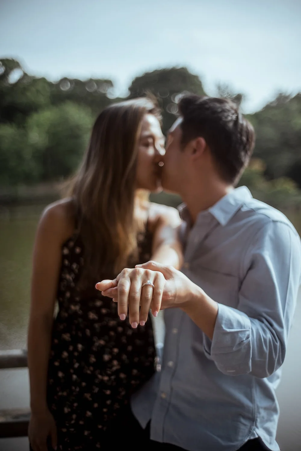 Summer sunset proposal photoshoot at Nara Park — photo 9