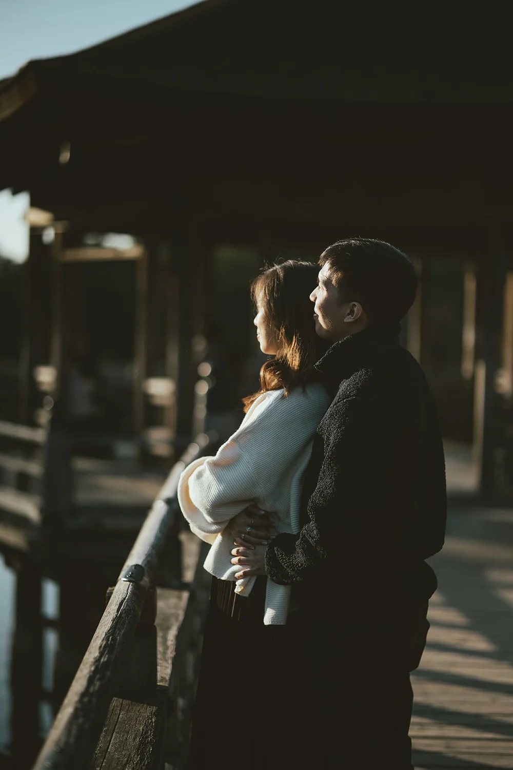 Winter proposal photoshoot at Nara Park — photo 14