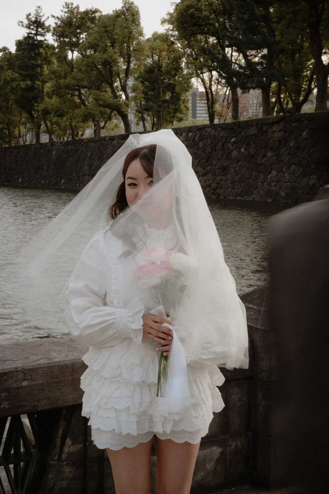 Pre-wedding photoshoot at Cherry Blossoms + Marunouchi, Tokyo, photo 24 of 30