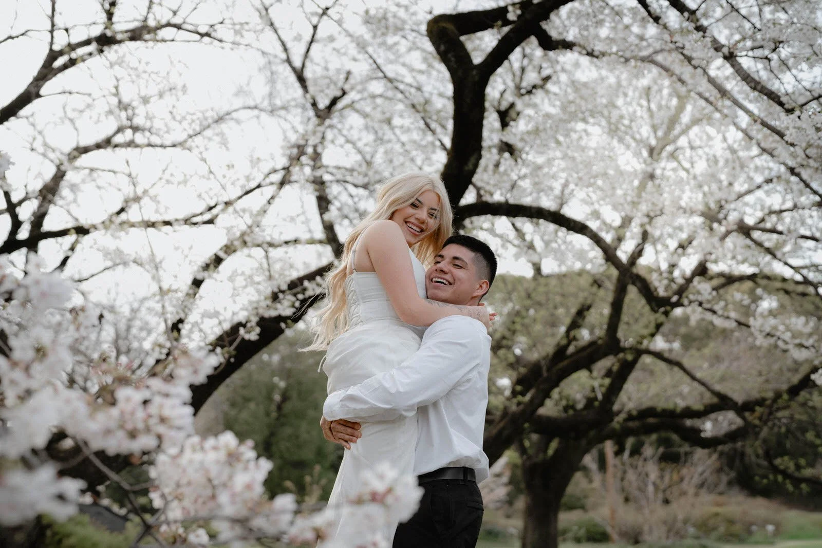 Pre-wedding photoshoot at Cherry Blossoms, Tokyo, photo 5 of 25