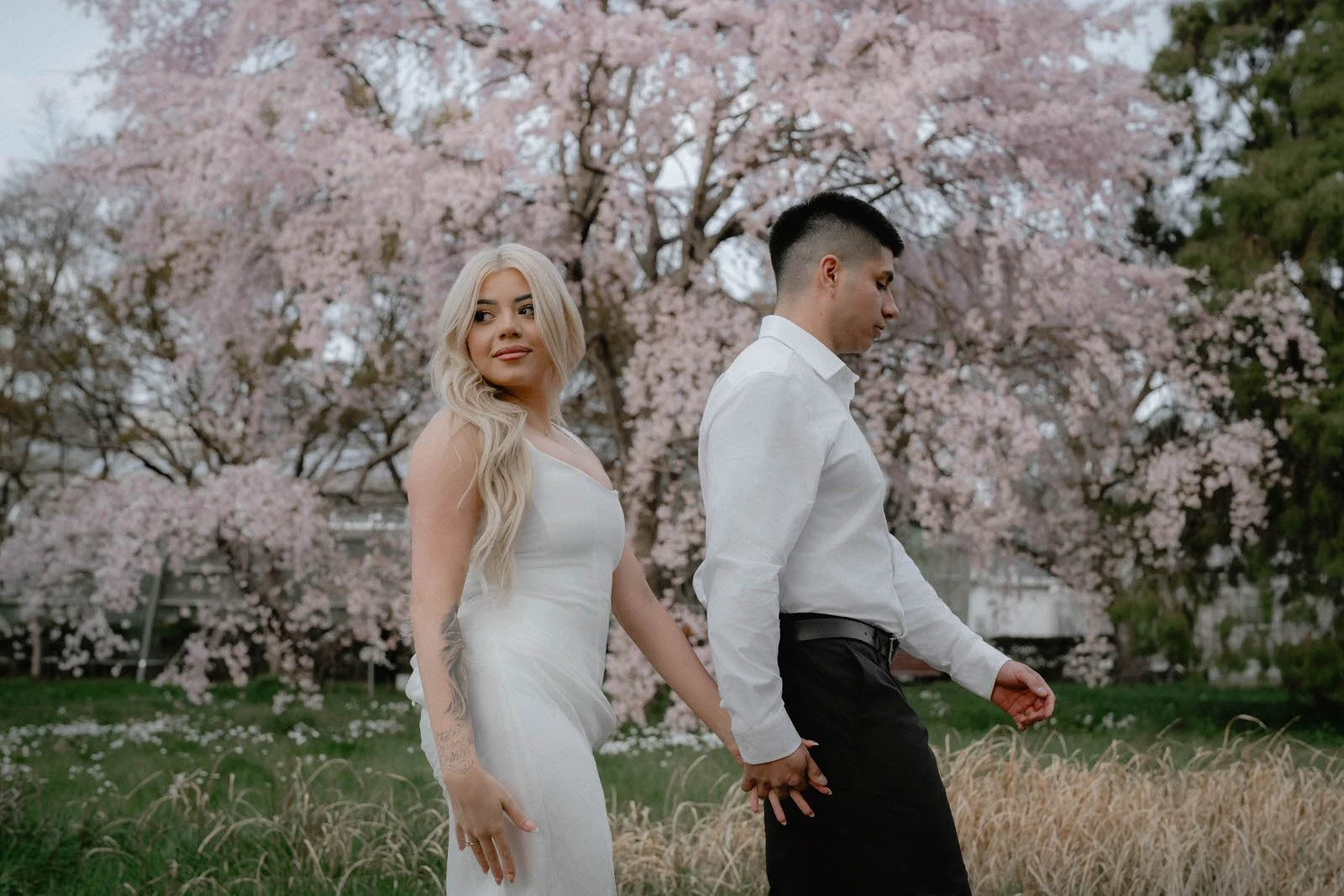 Pre-wedding photoshoot at Cherry Blossoms, Tokyo, photo 11 of 25