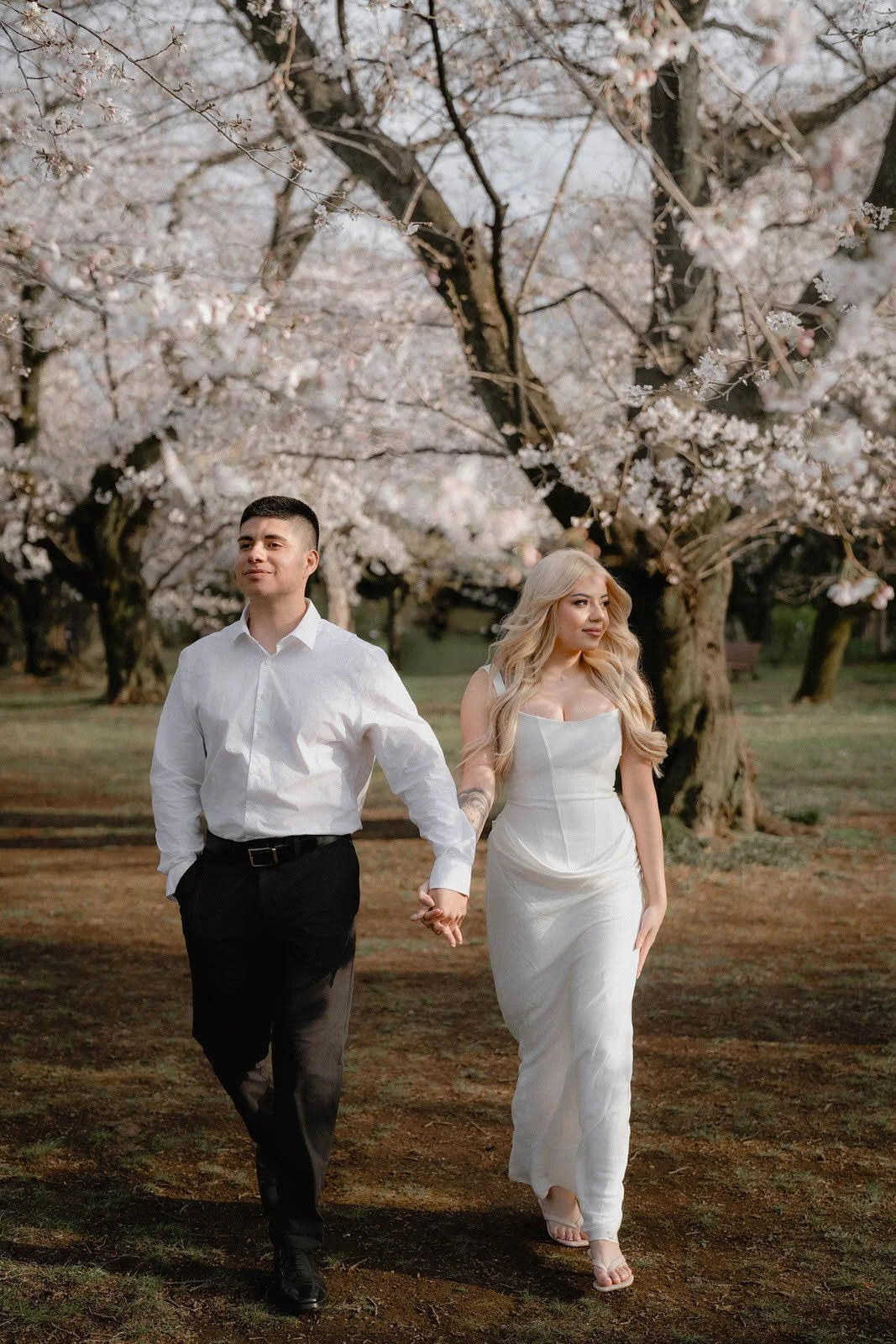 Pre-wedding photoshoot at Cherry Blossoms, Tokyo, photo 14 of 25