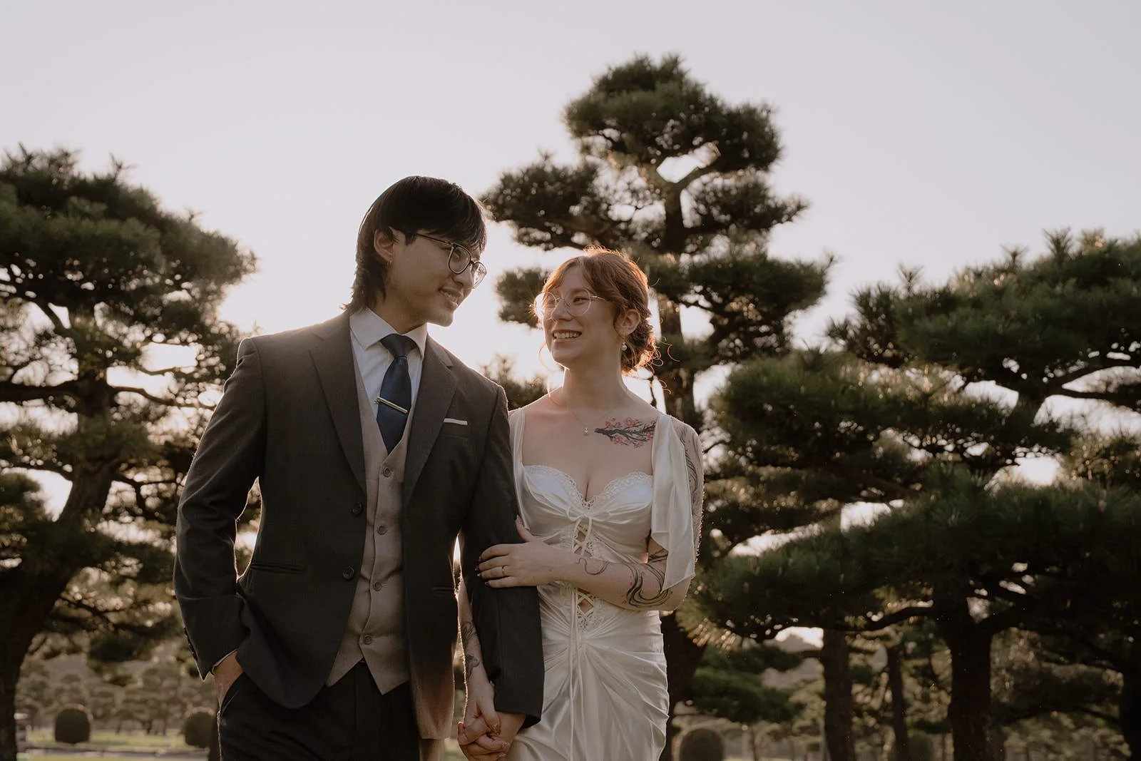 Pre-wedding photoshoot at Marunouchi, Tokyo, photo 2 of 30