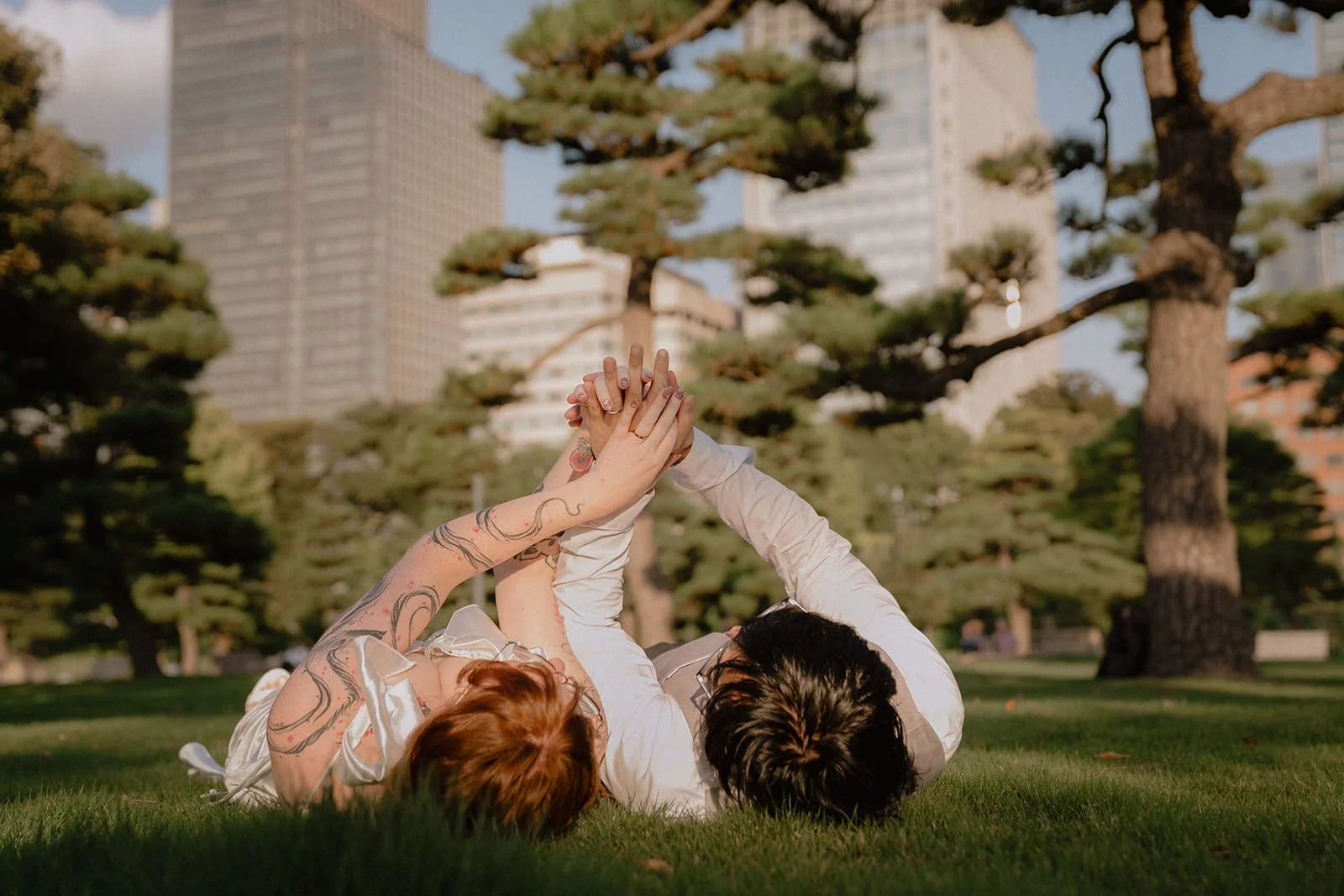 Pre-wedding photoshoot at Marunouchi, Tokyo, photo 6 of 30