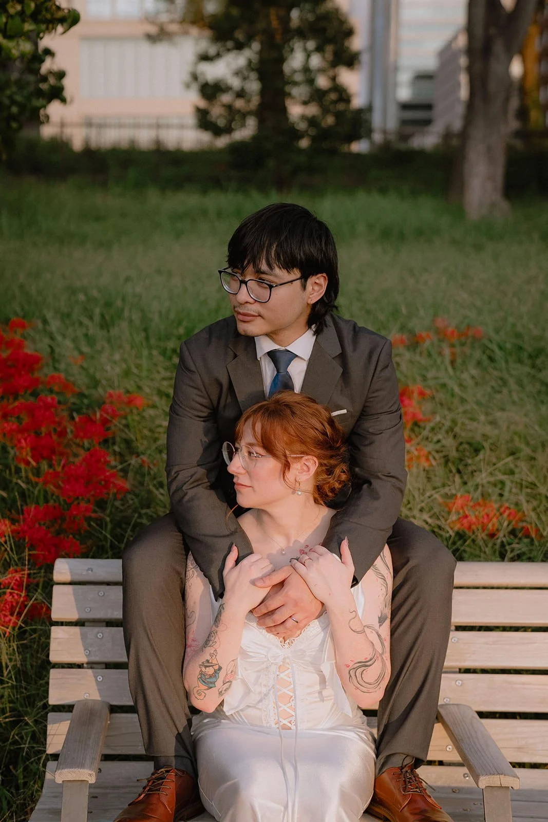 Pre-wedding photoshoot at Marunouchi, Tokyo, photo 15 of 30
