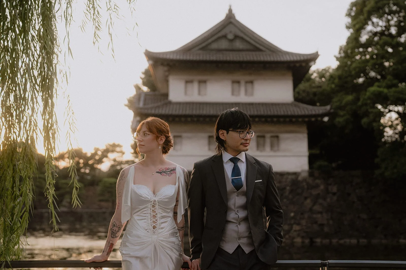 Pre-wedding photoshoot at Marunouchi, Tokyo