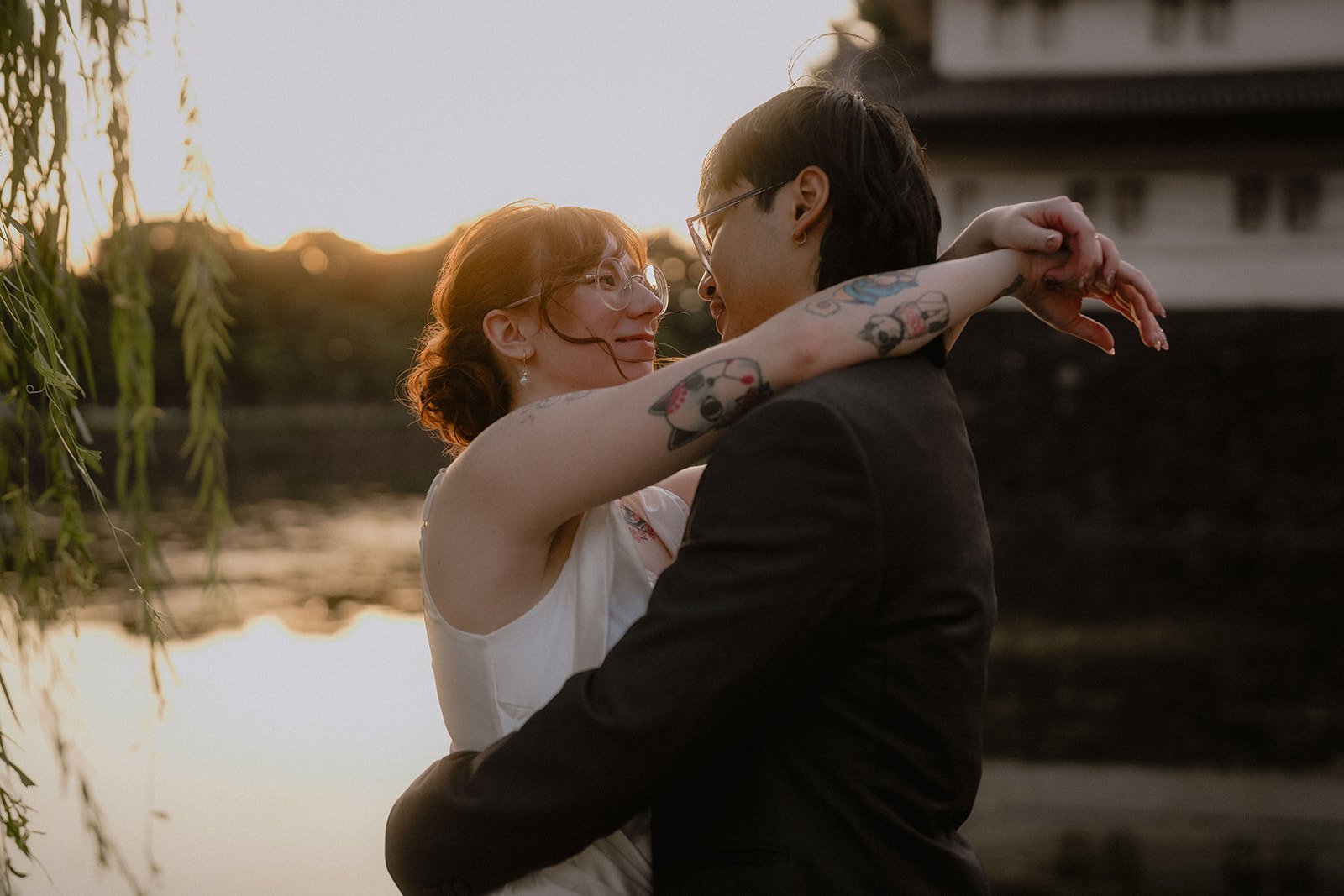 Pre-wedding photoshoot at Marunouchi, Tokyo, photo 17 of 30