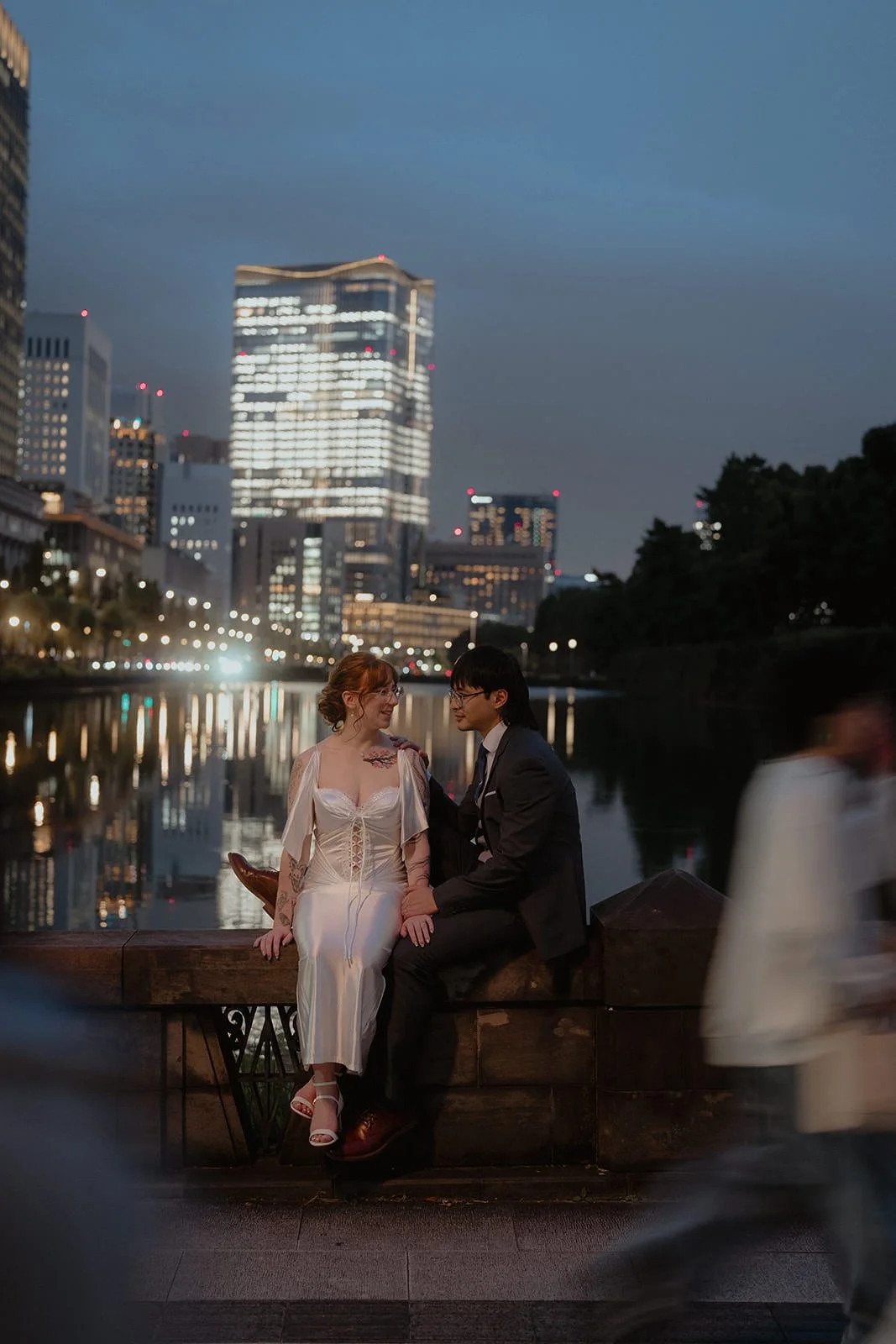Pre-wedding photoshoot at Marunouchi, Tokyo, photo 25 of 30