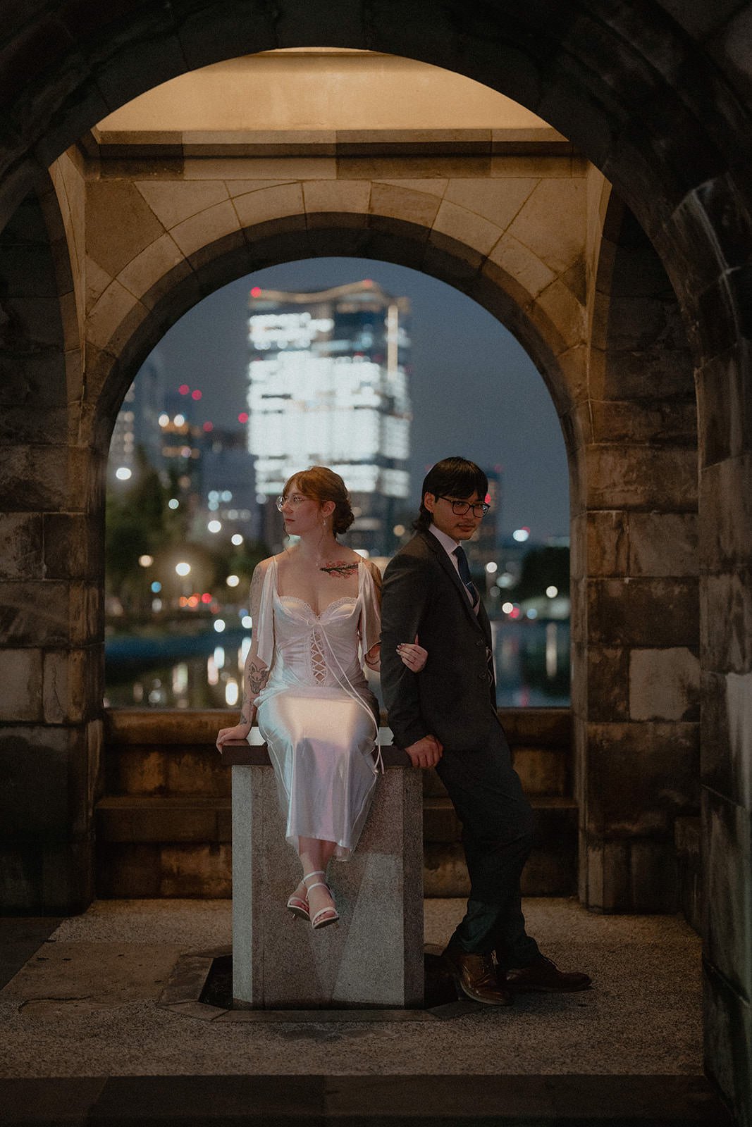 Pre-wedding photoshoot at Marunouchi, Tokyo, photo 26 of 30