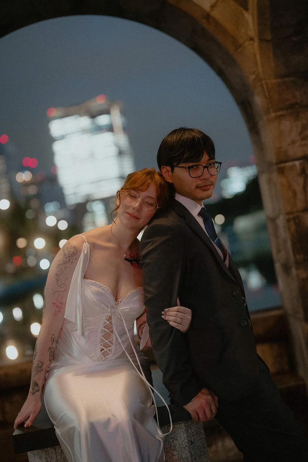 Pre-wedding photoshoot at Marunouchi, Tokyo, photo 27 of 30