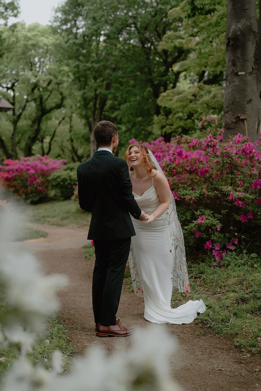 Pre-wedding photoshoot at Hibiya Park, Tokyo, photo 2 of 30