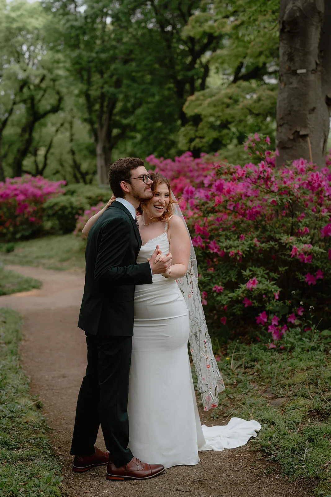 Pre-wedding photoshoot at Hibiya Park, Tokyo, photo 3 of 30