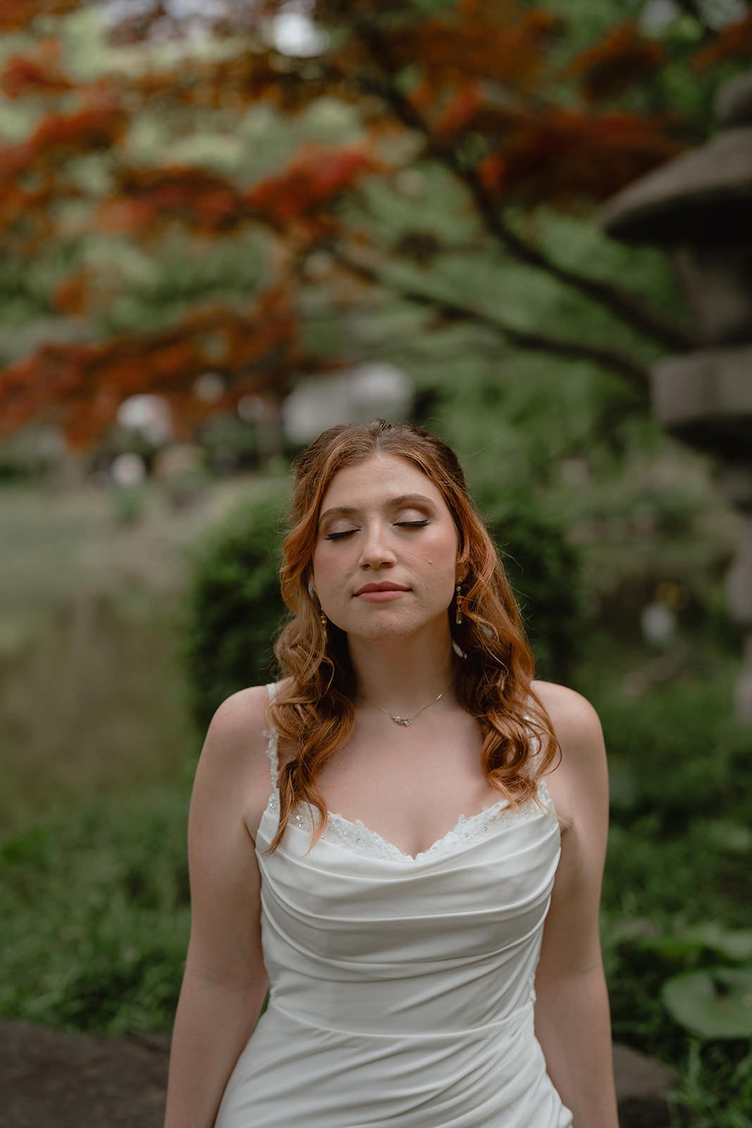 Pre-wedding photoshoot at Hibiya Park, Tokyo, photo 18 of 30