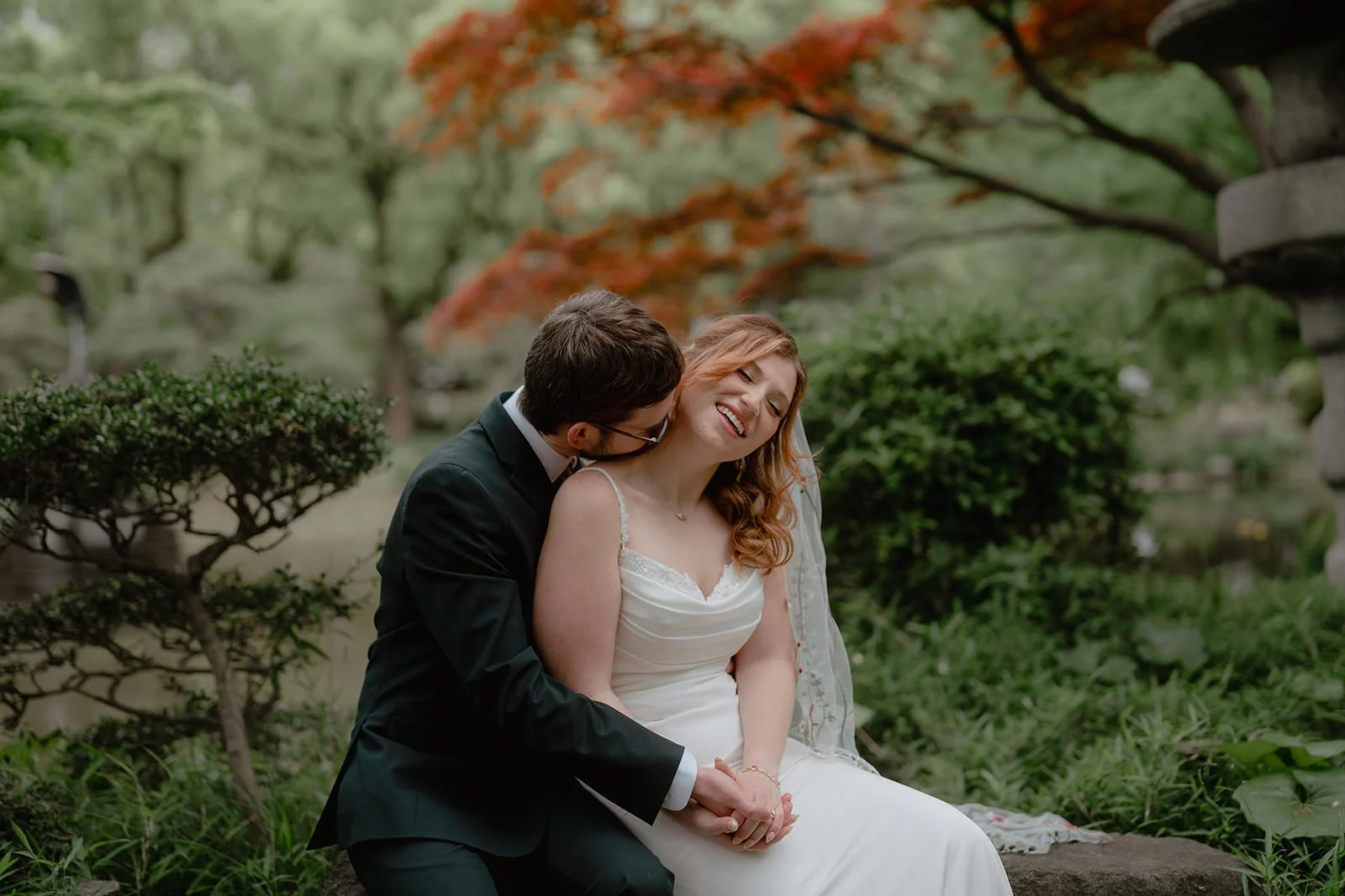 Pre-wedding photoshoot at Hibiya Park, Tokyo, photo 21 of 30