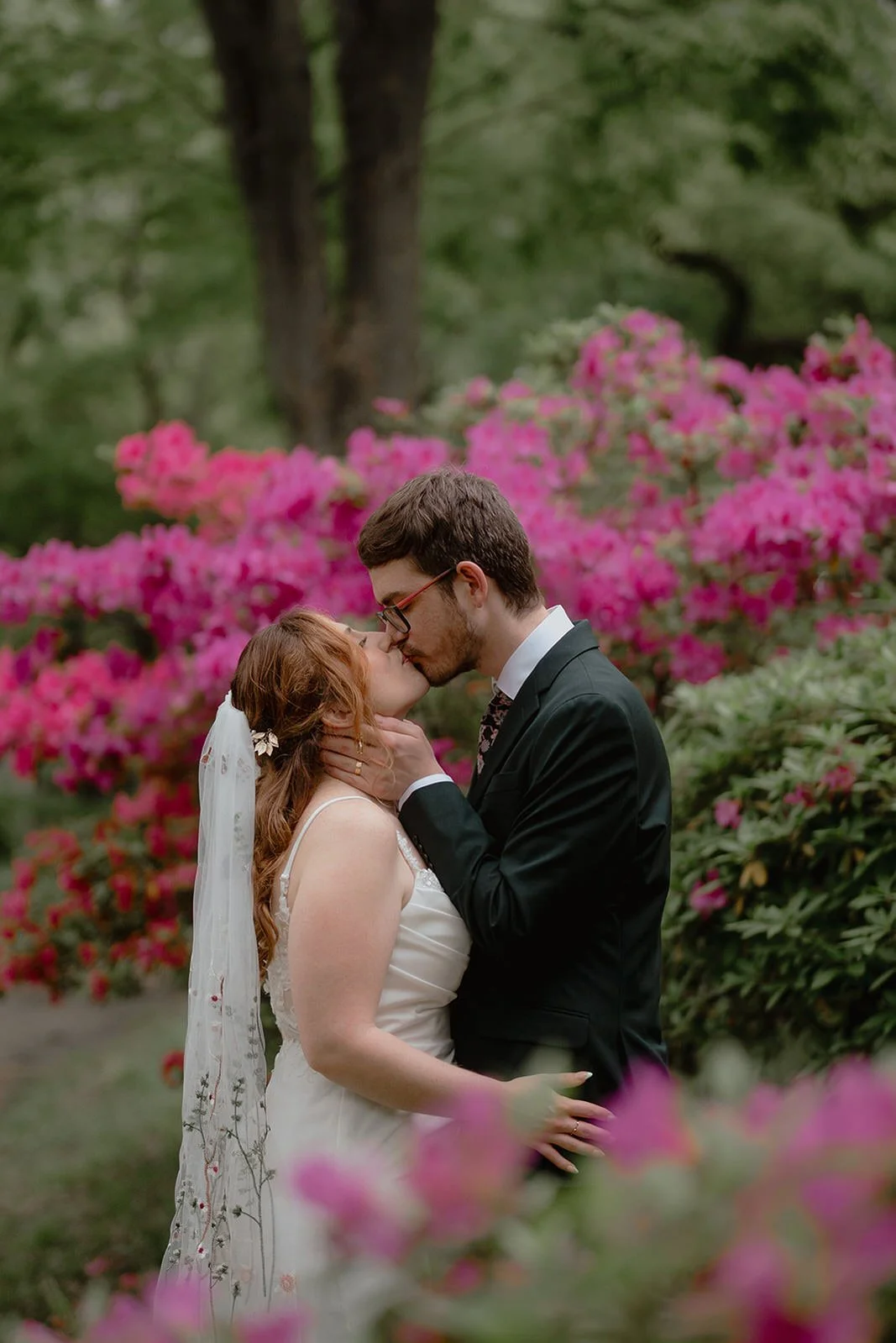 Pre-wedding photoshoot at Hibiya Park, Tokyo, photo 22 of 30