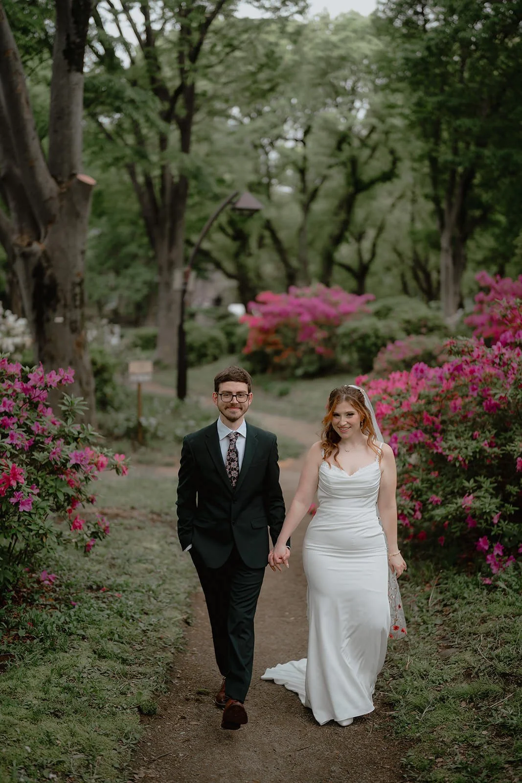 Pre-wedding photoshoot at Hibiya Park, Tokyo, photo 27 of 30