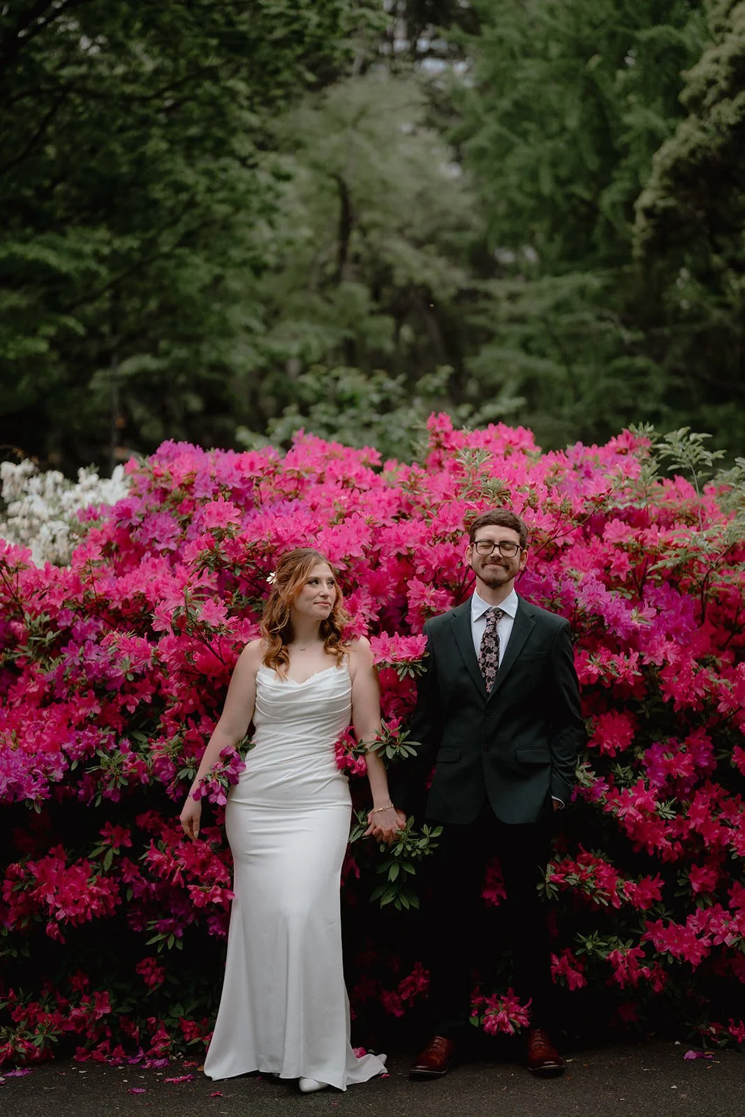 Pre-wedding photoshoot at Hibiya Park, Tokyo, photo 29 of 30