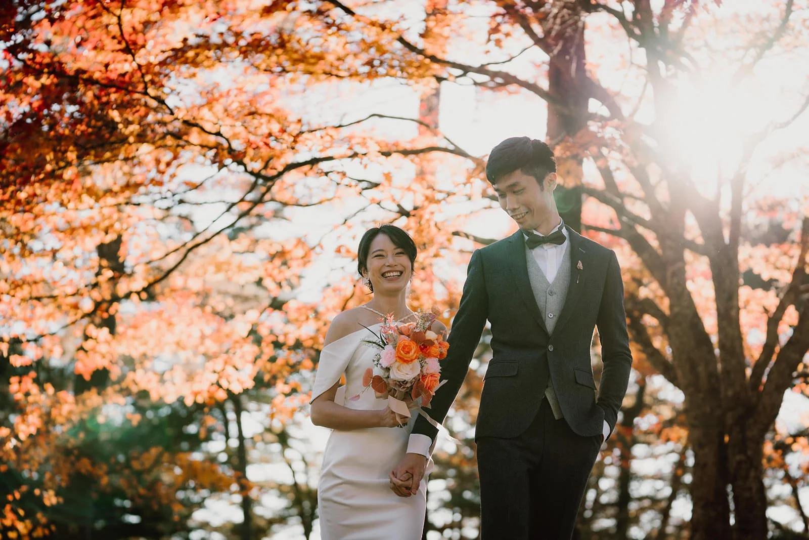 Pre-wedding photoshoot at Prince Karuizawa
