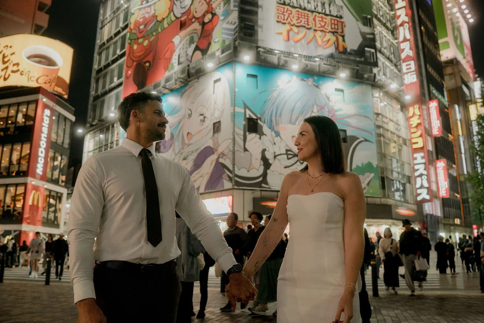 Pre-wedding photoshoot at Shinjuku, Tokyo, photo 8 of 30