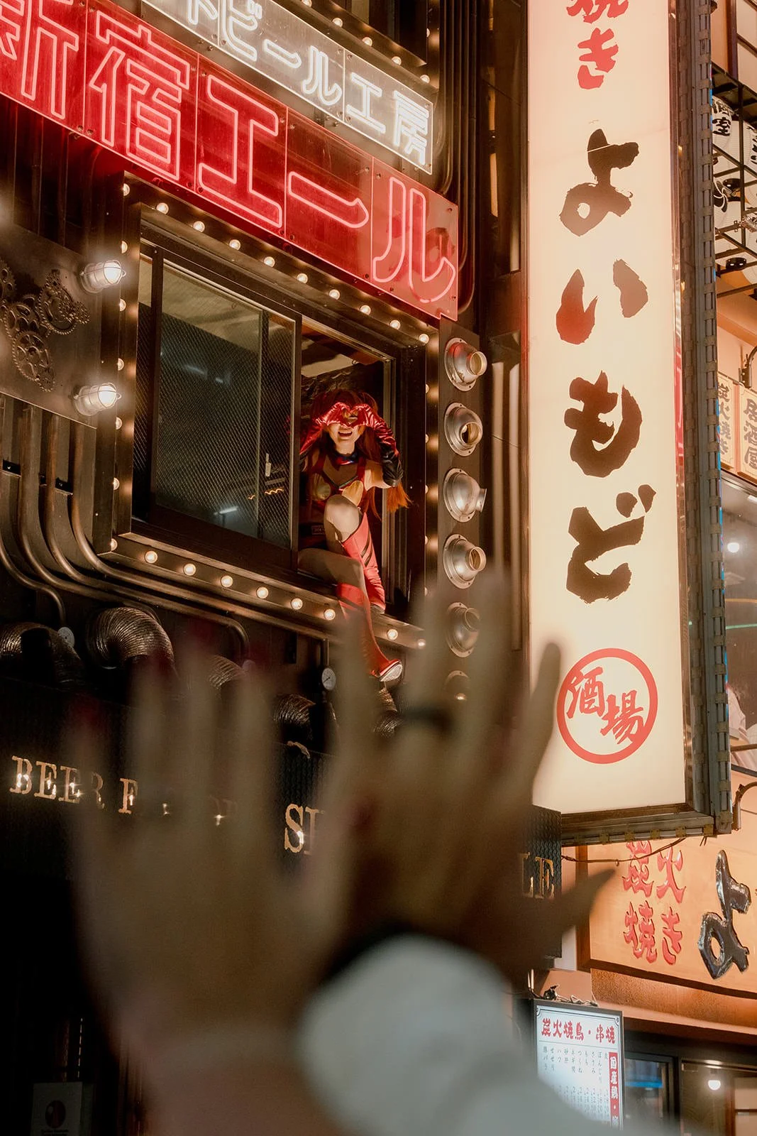 Pre-wedding photoshoot at Shinjuku, Tokyo