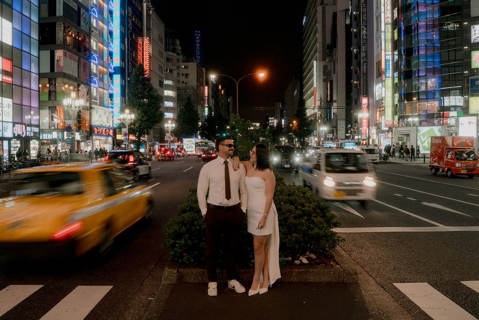 Pre-wedding photoshoot at Shinjuku, Tokyo, photo 18 of 30
