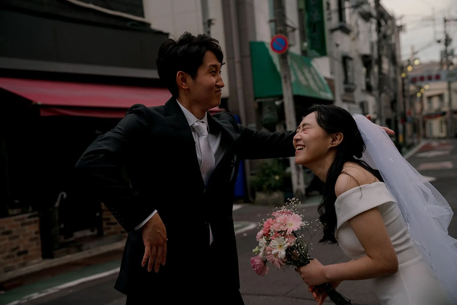 Pre-wedding photoshoot at Nakameguro, Tokyo, photo 8 of 30