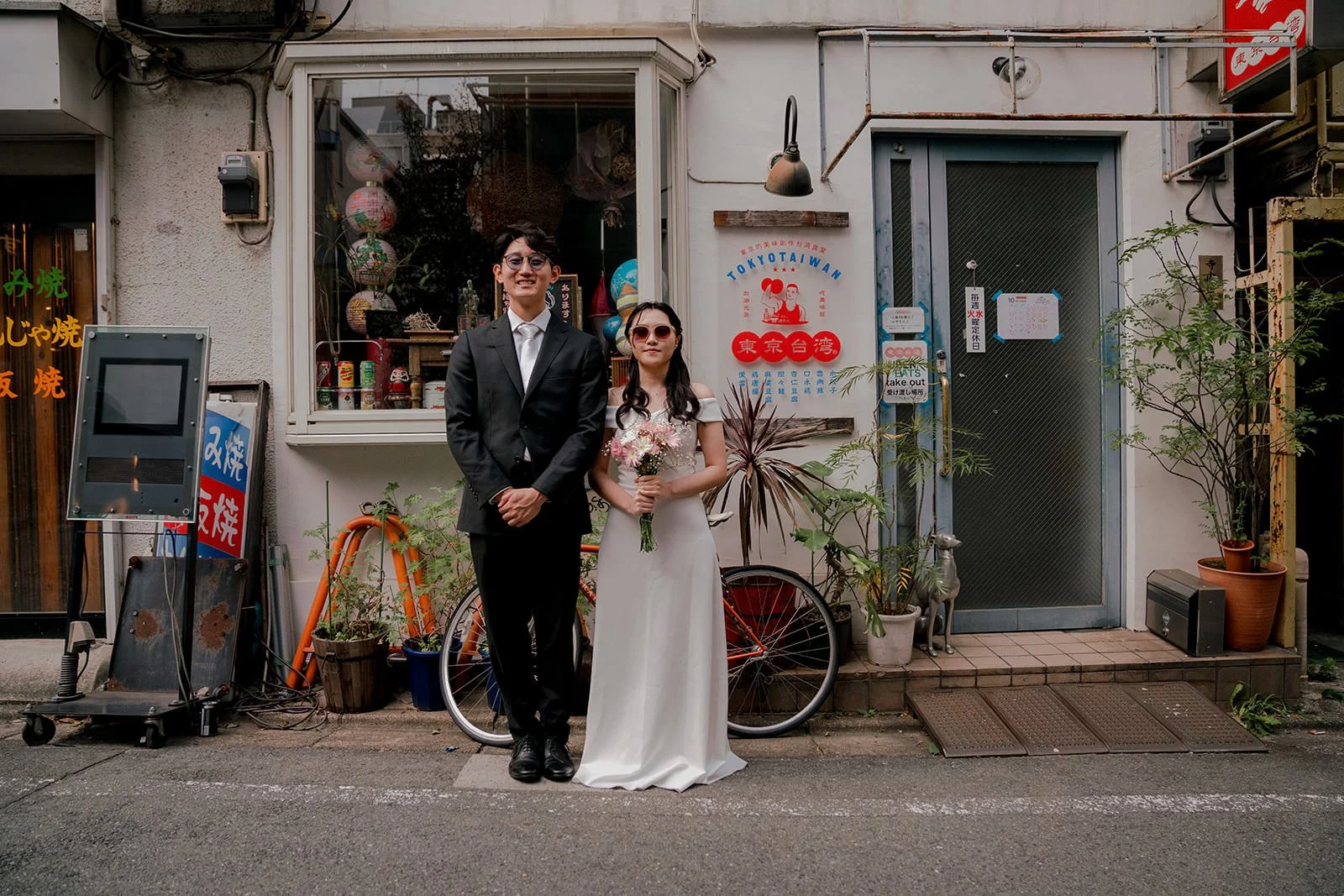 Pre-wedding photoshoot at Nakameguro, Tokyo, photo 22 of 30