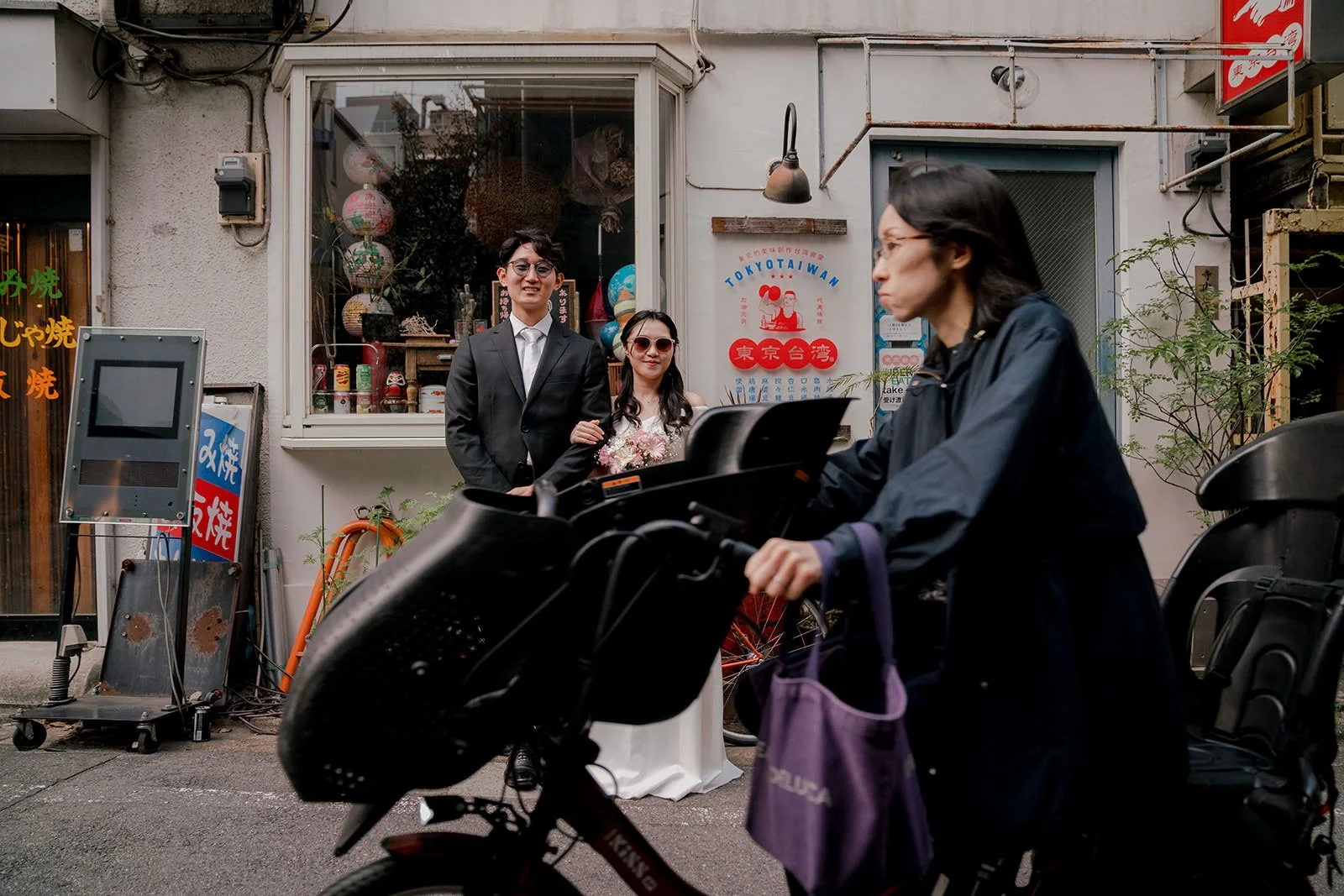 Pre-wedding photoshoot at Nakameguro, Tokyo, photo 23 of 30