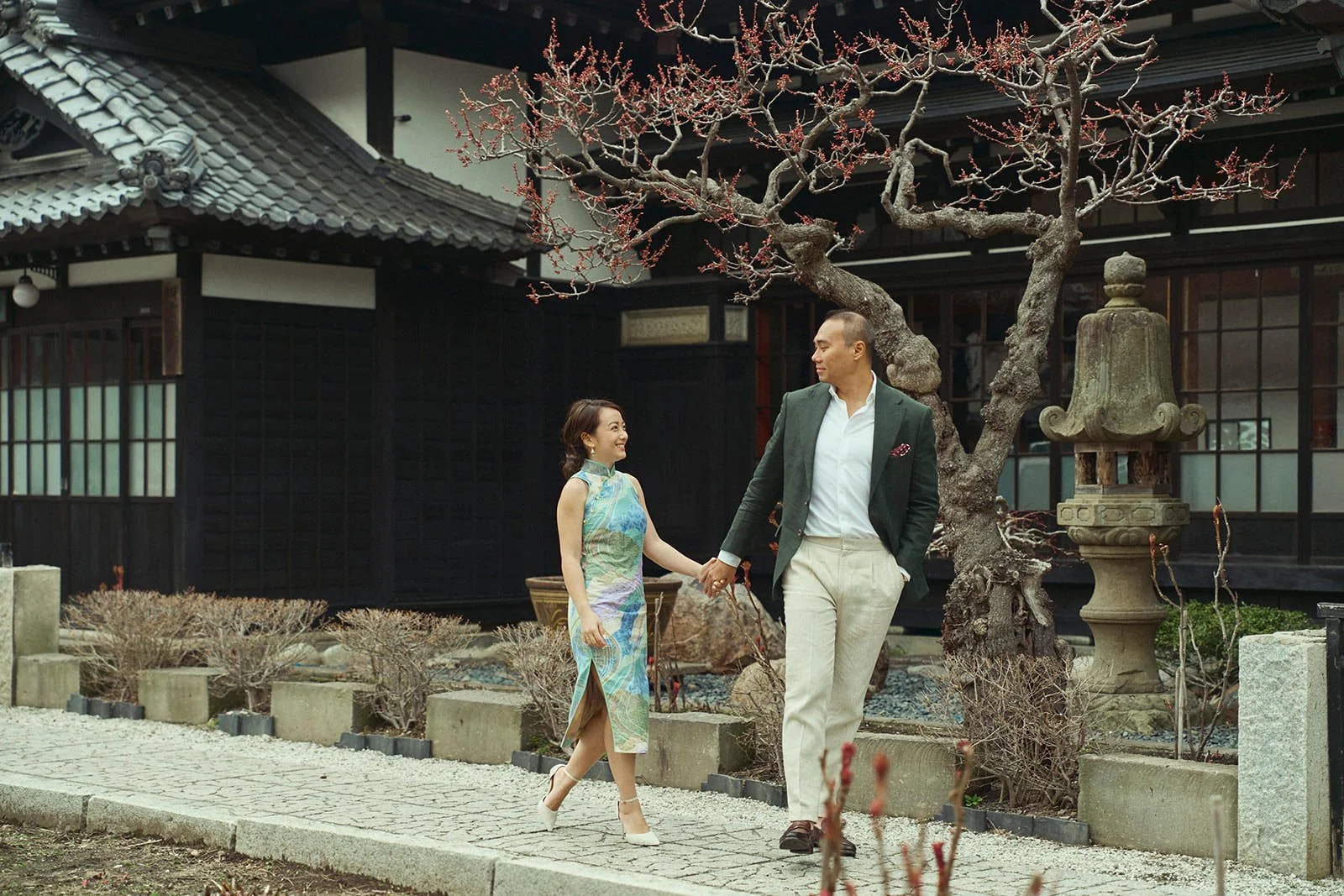 Pre-wedding photoshoot in Sapporo, Hokkaido