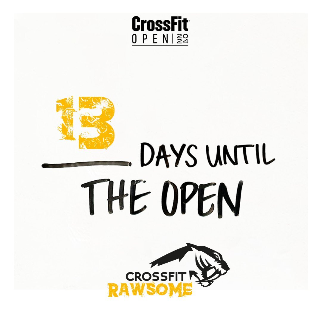 Noch 13 Tage bis zu den Open! Wer ist bereit? Wer hat bammel? Wer freut sich von euch? 

#CrossFit #CrossFitTraining #CrossFitLife #CrossFitCommunity #CrossFitGames #CrossFitOpen #OpenReady #InTheOpen #CrossFitOpenWorkouts #RoadToTheOpen #CFGames #Ro