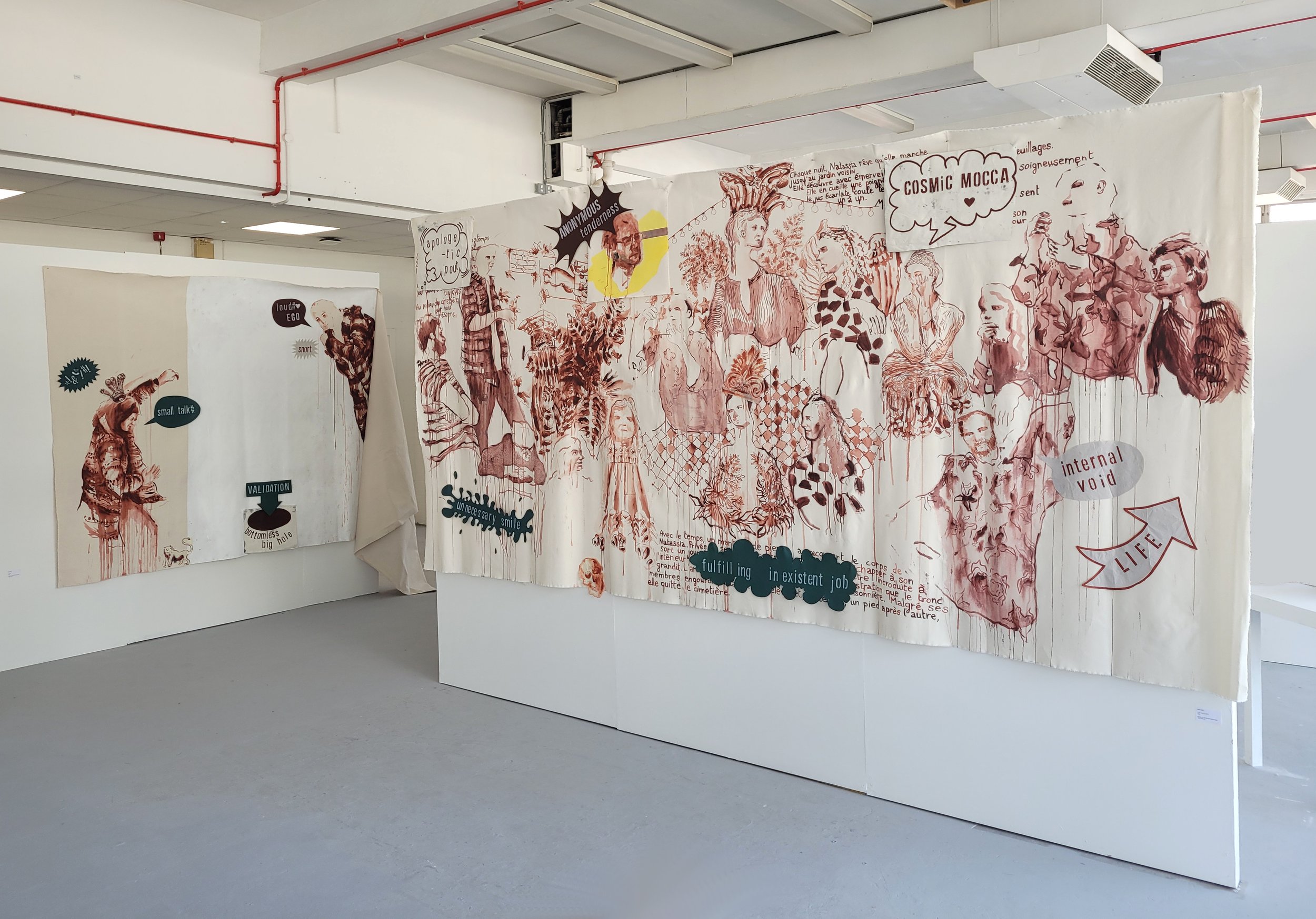 MA Summer Show - Exhibition overview, 2022, Brighton University.