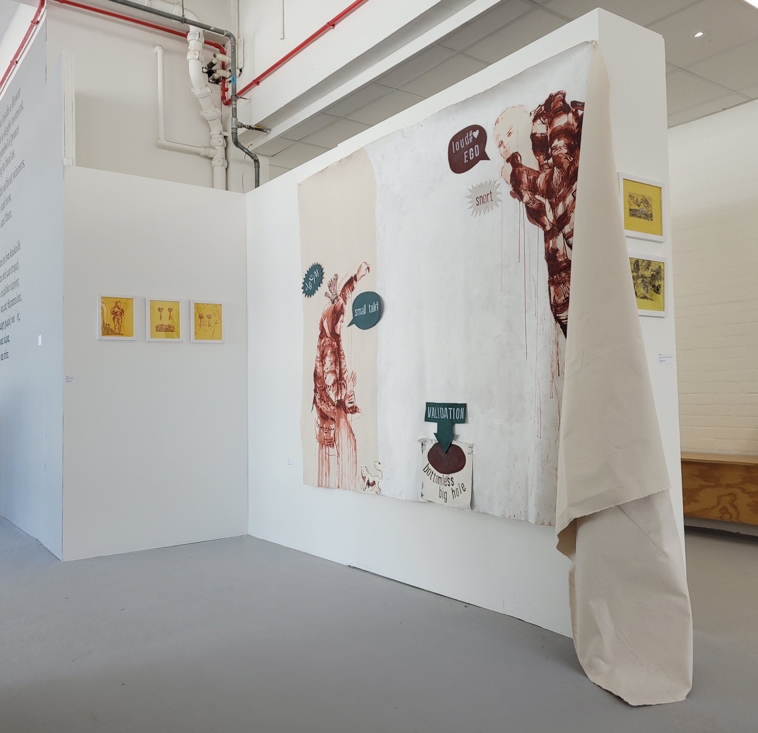 MA Summer Show - Exhibition overview, 2022, Brighton University.