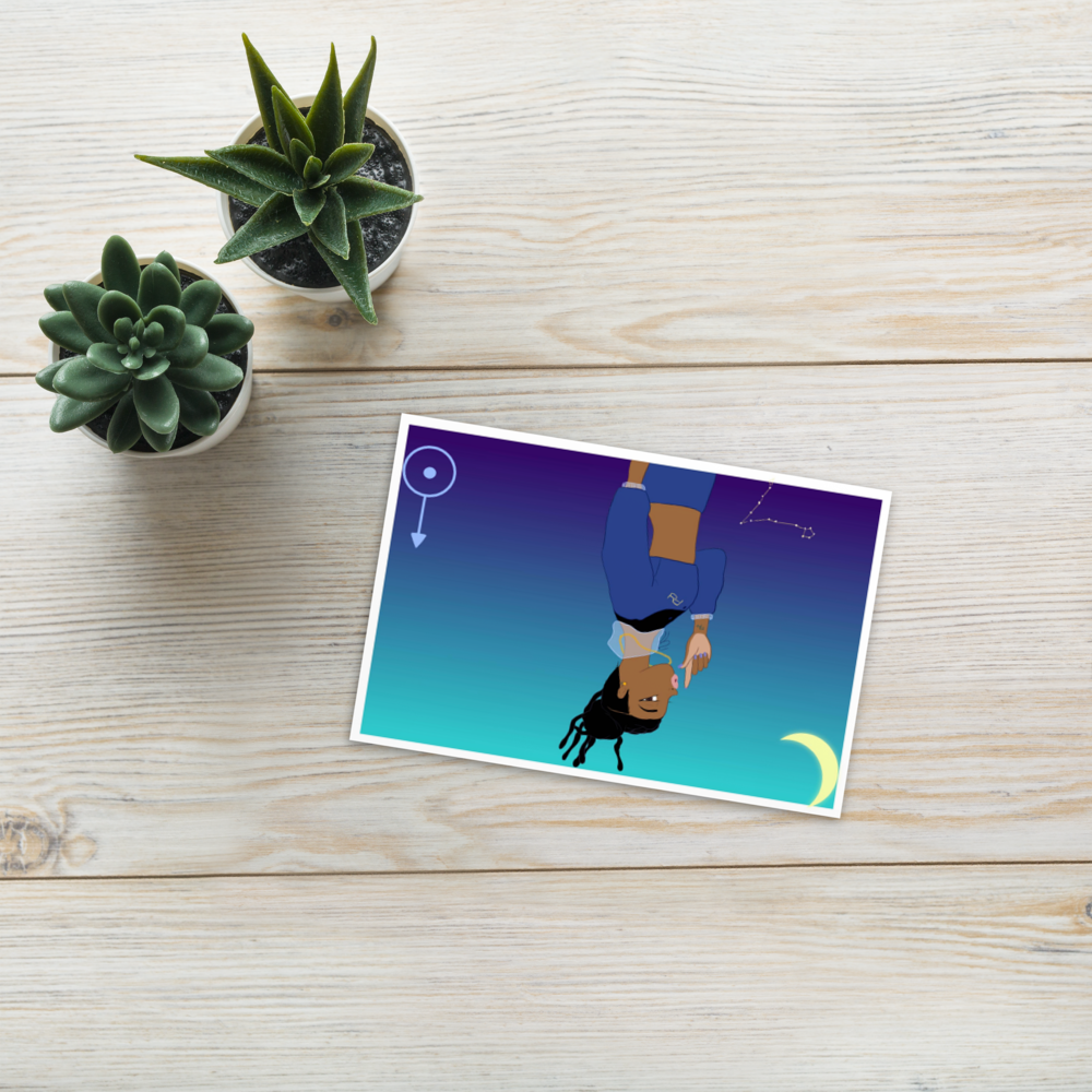 ♓ Pisces | The Hang Man Standard Postcard