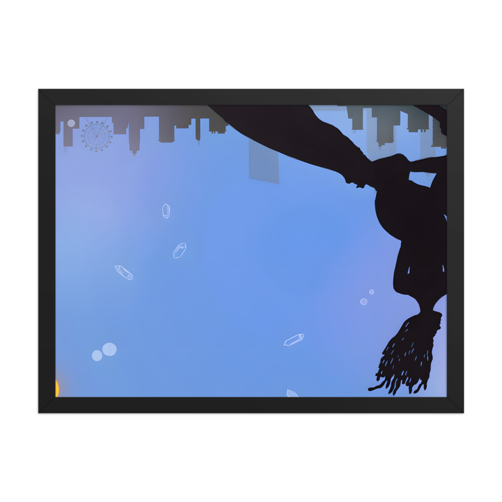 The Belvedere Window – District 01 ( Framed Art Print )