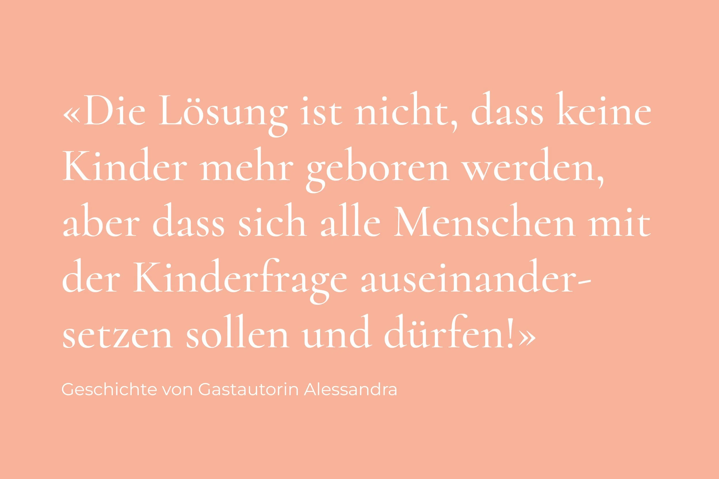 Wir haben uns für uns entschieden