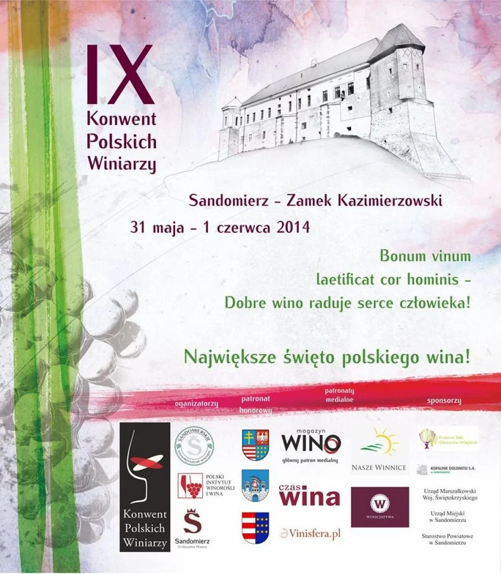IX Konwent Polskich Winiarzy w Sandomierzu