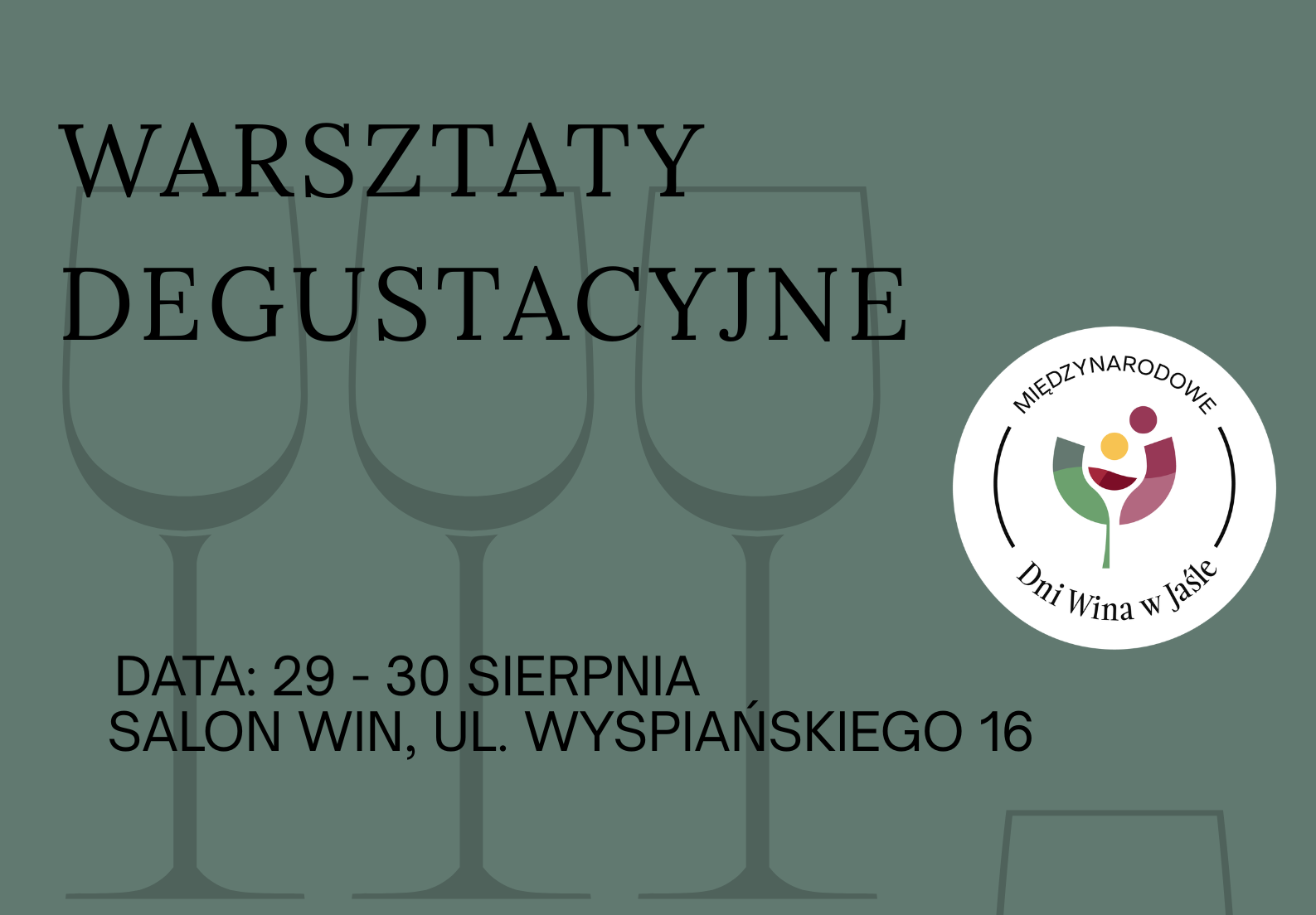 Warsztaty degustacyjne podczas Dni Wina