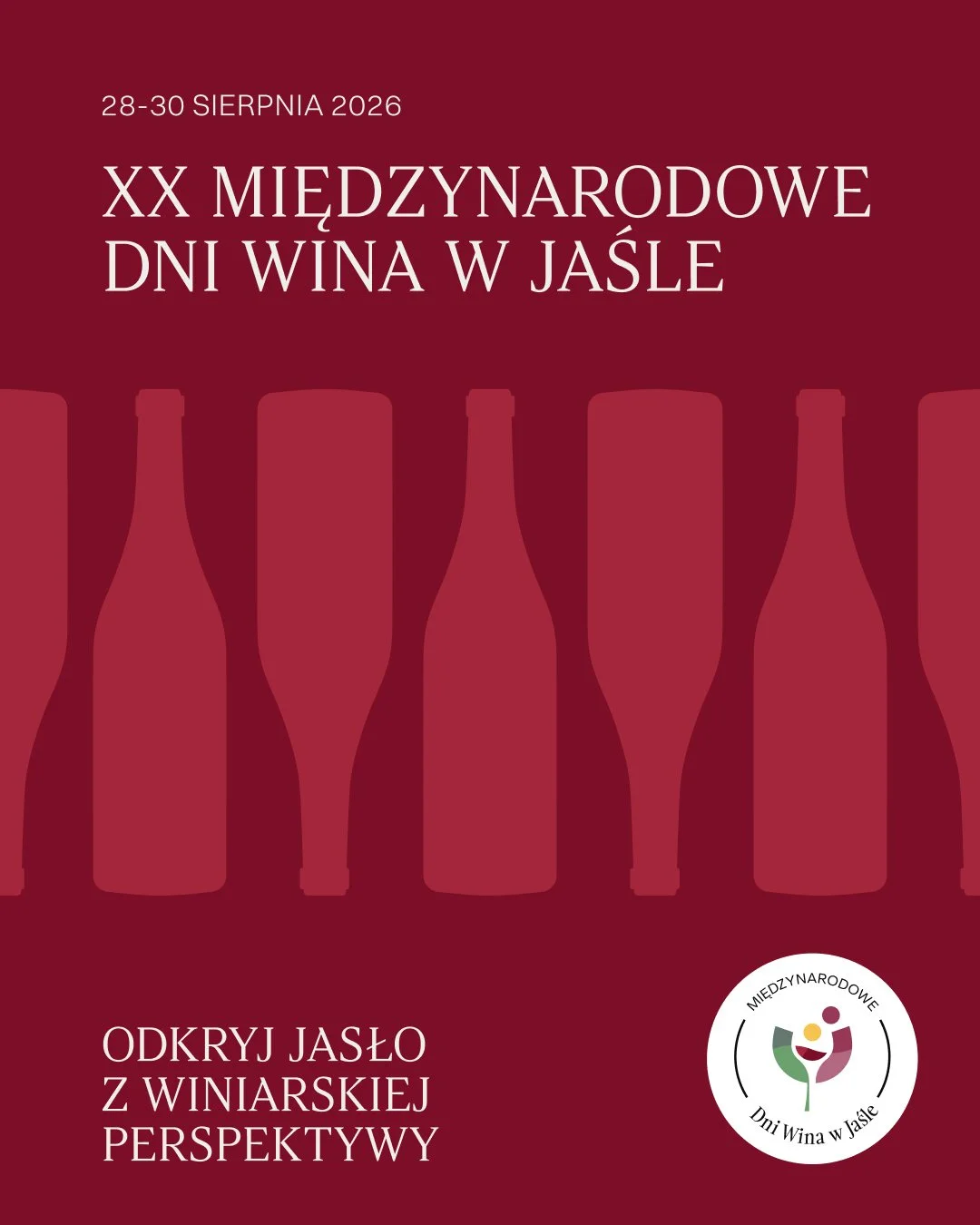 XX Międzynarodowe Dni Wina - program