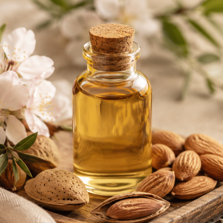 Sweet Almond Oil — Nourishing, Gentle Hydration for Radiant Skin